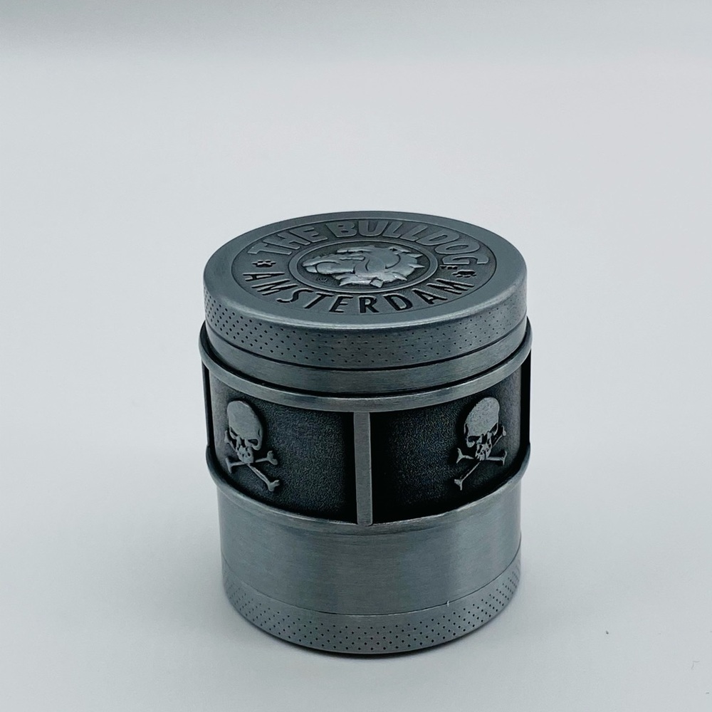 Bulldog Skull Herb Grinder 45mm With Scrapper